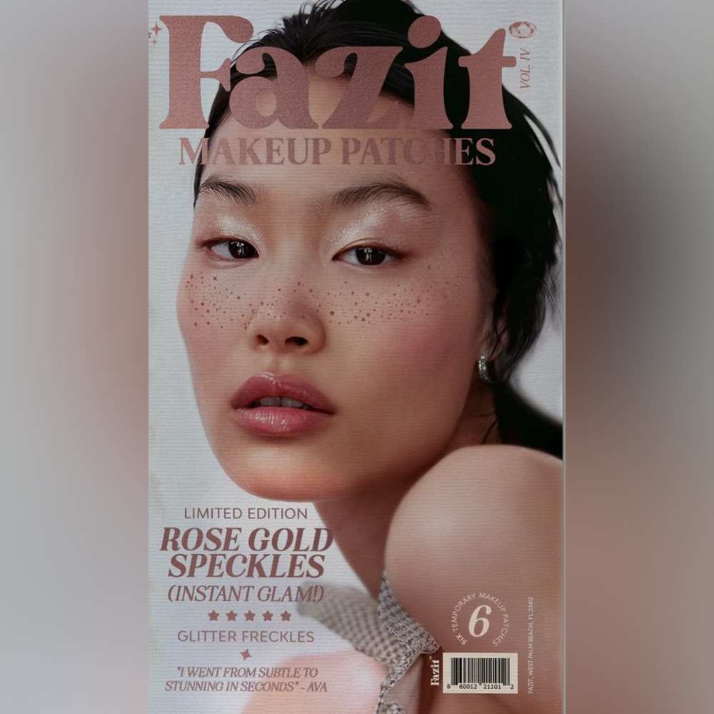 NEW Fazit Rose Gold Makeup Patches Two Sets Of 6